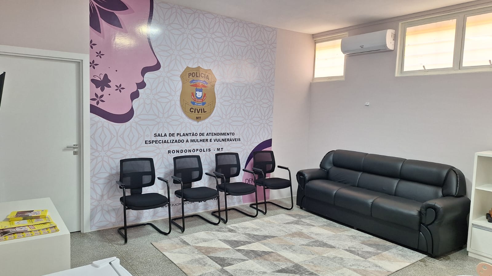 Polícia Civil inaugura primeira sala 24 horas de atendimento à mulher no interior de MT