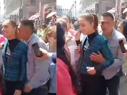 Presidente do México sofre assédio ao interagir com eleitores; vídeo