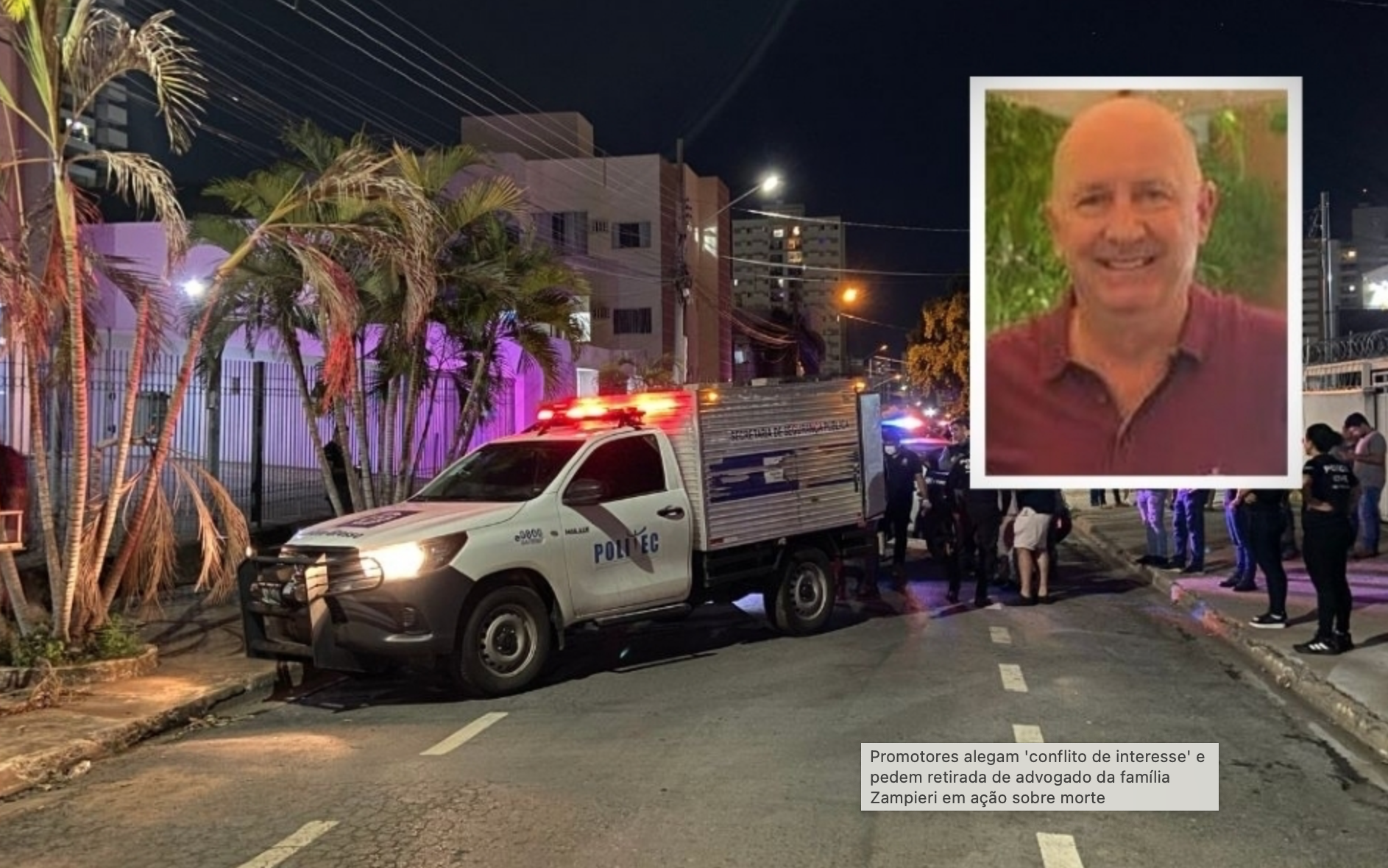 Promotores alegam 'conflito de interesse' e pedem retirada de advogado da família Zampieri em ação sobre morte