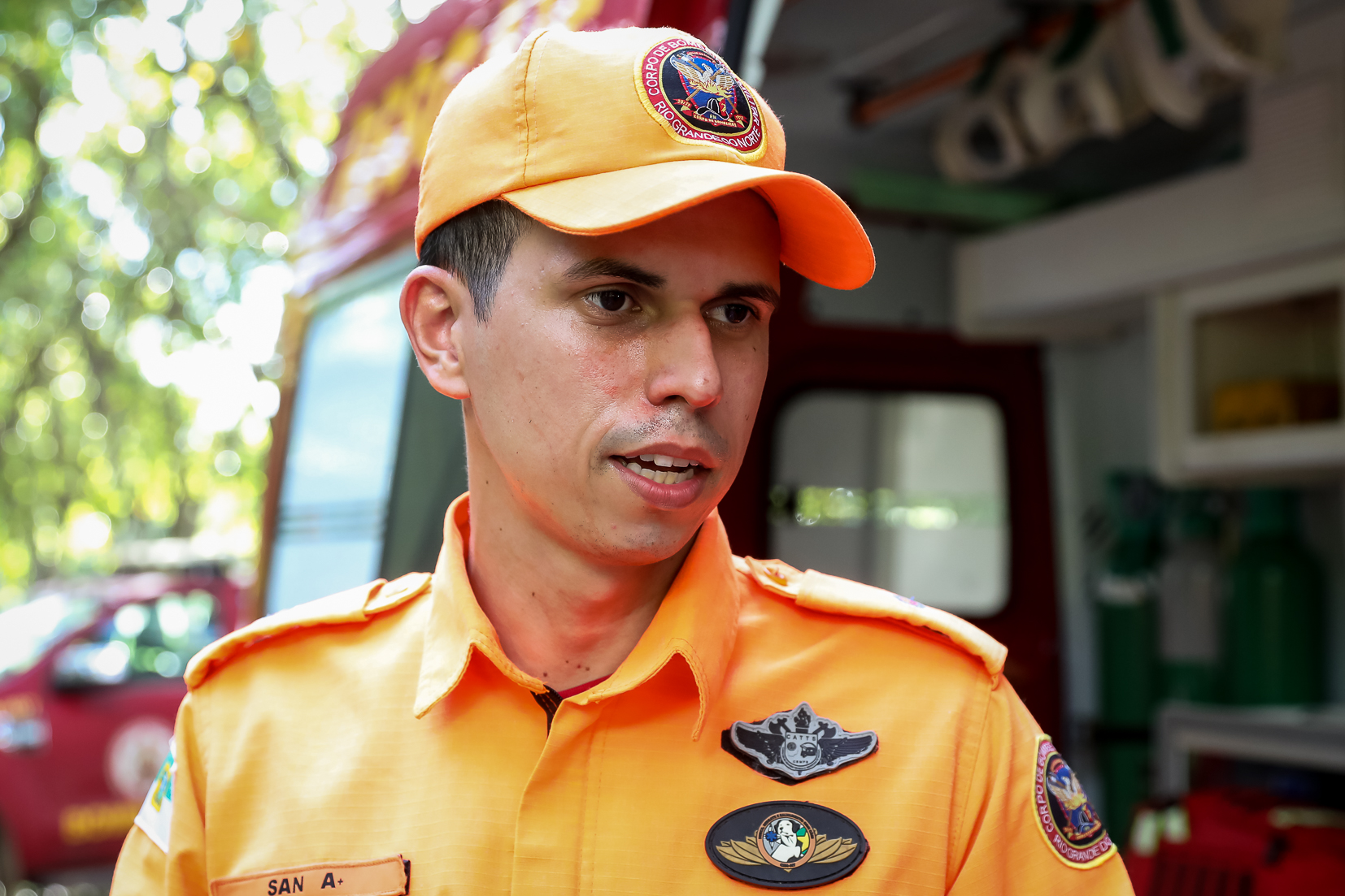 "Qualidade dos cursos me fez retornar para novos treinamentos em MT", afirma bombeiro do Rio Grande do Norte