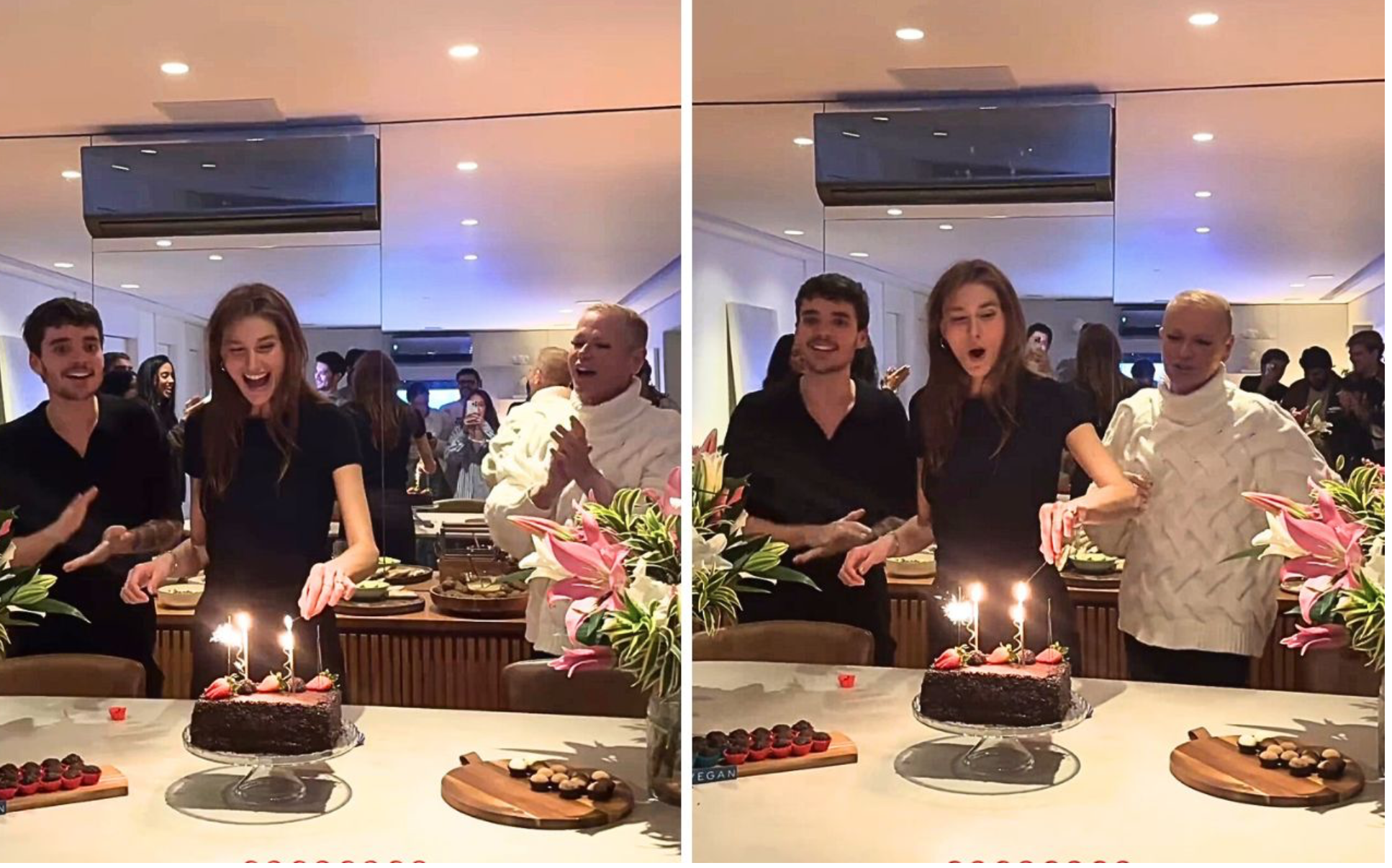 Sasha celebra aniversário com festa surpresa