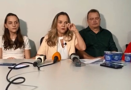 Sem palanque, Natasha chora ao desistir do Senado