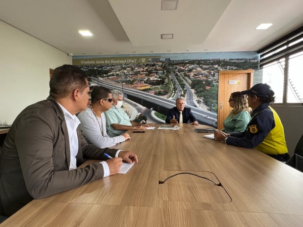 SEMOB realiza vistoria de acessibilidade no entorno do prédio da Câmara de Cuiabá