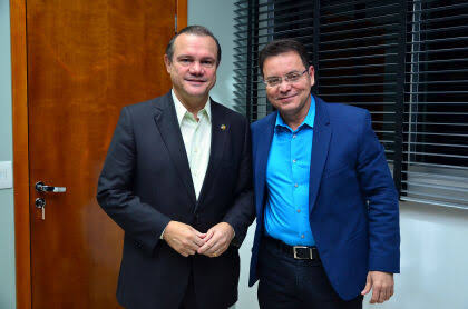 Senador sonha em ter Botelho como seu vice para 2026