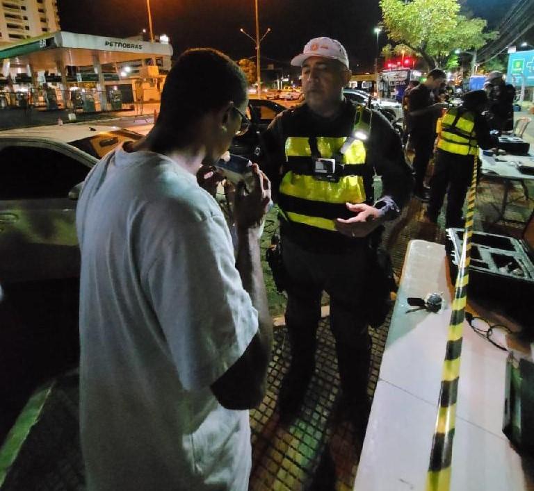 Sete pessoas são presas durante operação Lei Seca