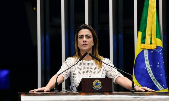 Soraya Thronicke é anunciada como pré-candidata à Presidência pelo União Brasil