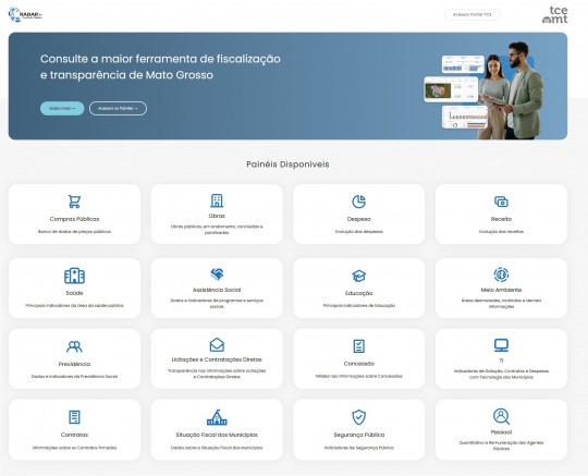 TCE-MT lança dois novos módulos no Sistema Radar de Controle Público para monitoramento da segurança e gastos com pessoal