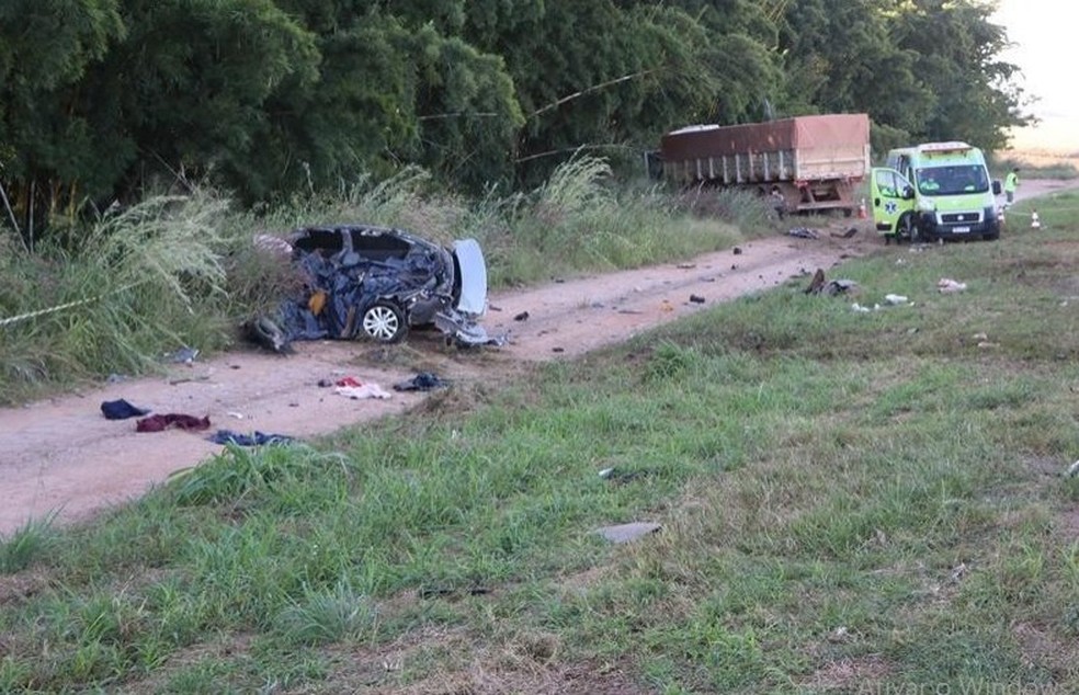 Tragédia Quatro pessoas morrem em acidente na BR-163