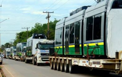 Transferência de Vagões do VLT de Cuiabá para a Bahia Tem Início Após Venda de R$ 793,7 Milhões