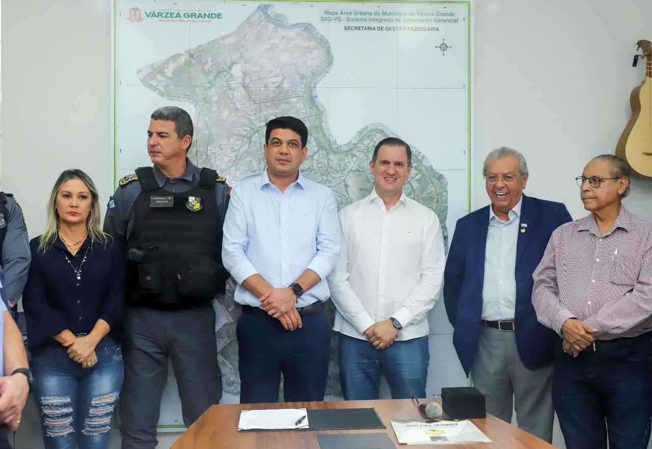 VÁRZEA GRANDE RECEBERÁ INVESTIMENTOS EM NOVAS UNIDADES DE SEGURANÇA PÚBLICA
