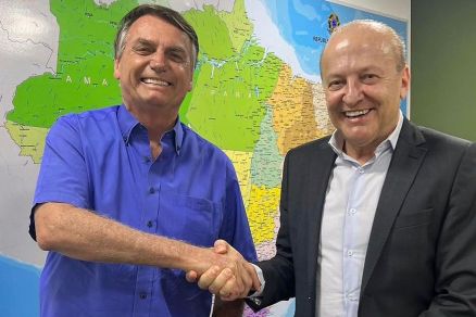 Vice-governador de Mato Grosso se encontra com ex-presidente Bolsonaro em Brasília